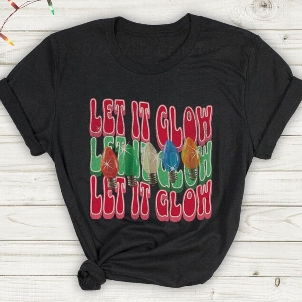 Retro Christmas Lights Shirt, Nostalgic Christmas Shirt, Festive Xmas Shirt